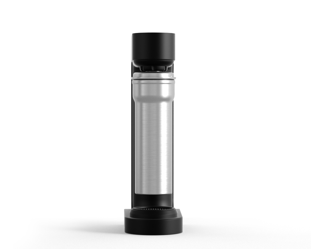 Nuovo creatore di bibite in vetro Miglior carbonatore (bottiglia di vetro) Nuovi arrivi Creatore di ruscelli di soda Creatore di acqua frizzante per uso domestico con bottiglia di vetro