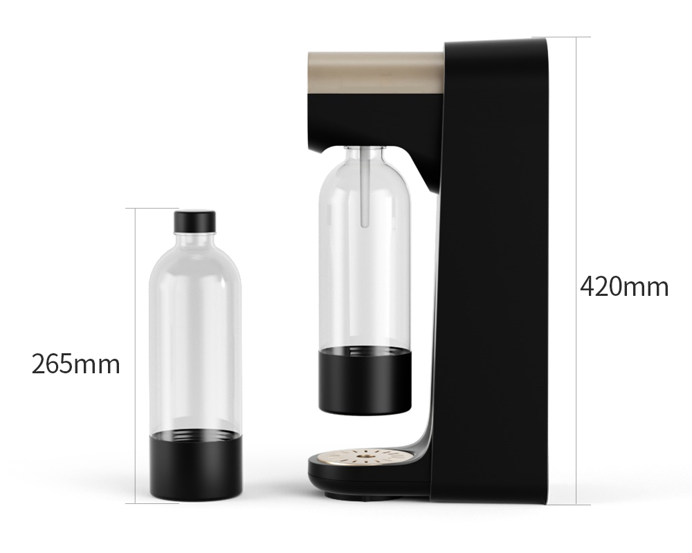 HF198 Electric Soda Maker Home Touch Screen Control Sparking Water Maker Nuovo design